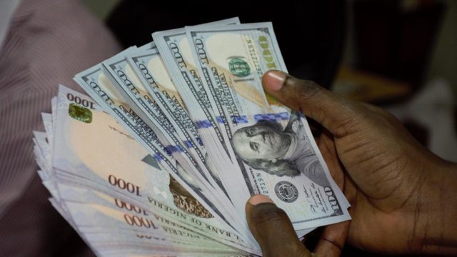 Naira gains against dollar in parallel market slightly depreciates in official market 