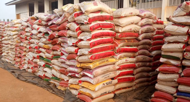  Rice prices fall amid influx from Benin Republic Report 