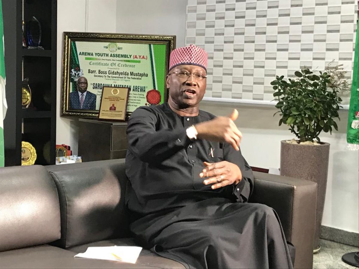 Ex SGF Boss Mustapha breaks silence on alleged move to join ADC Ex SGF Boss Mustapha breaks silence on alleged move to join ADC