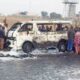  Tragedy as 8 passengers burnt to death in Edo road accident 