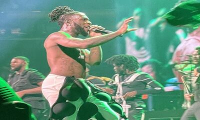  Real reason I attacked fan who stormed stage at Lagos concert Burna Boy 
