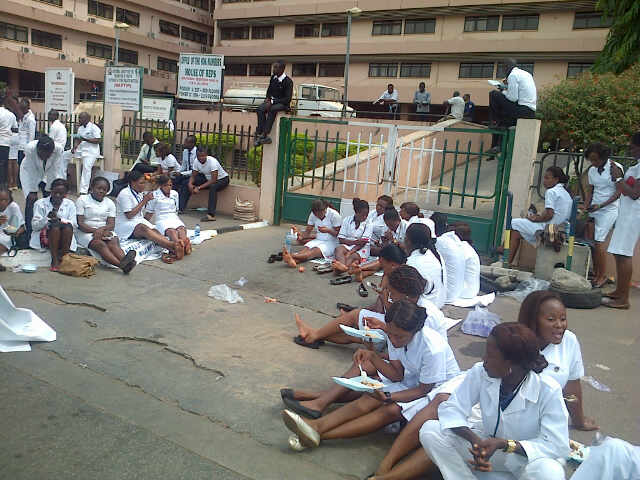  Nurses nationwide strike cripples public hospitals patients stranded across Nigeria 