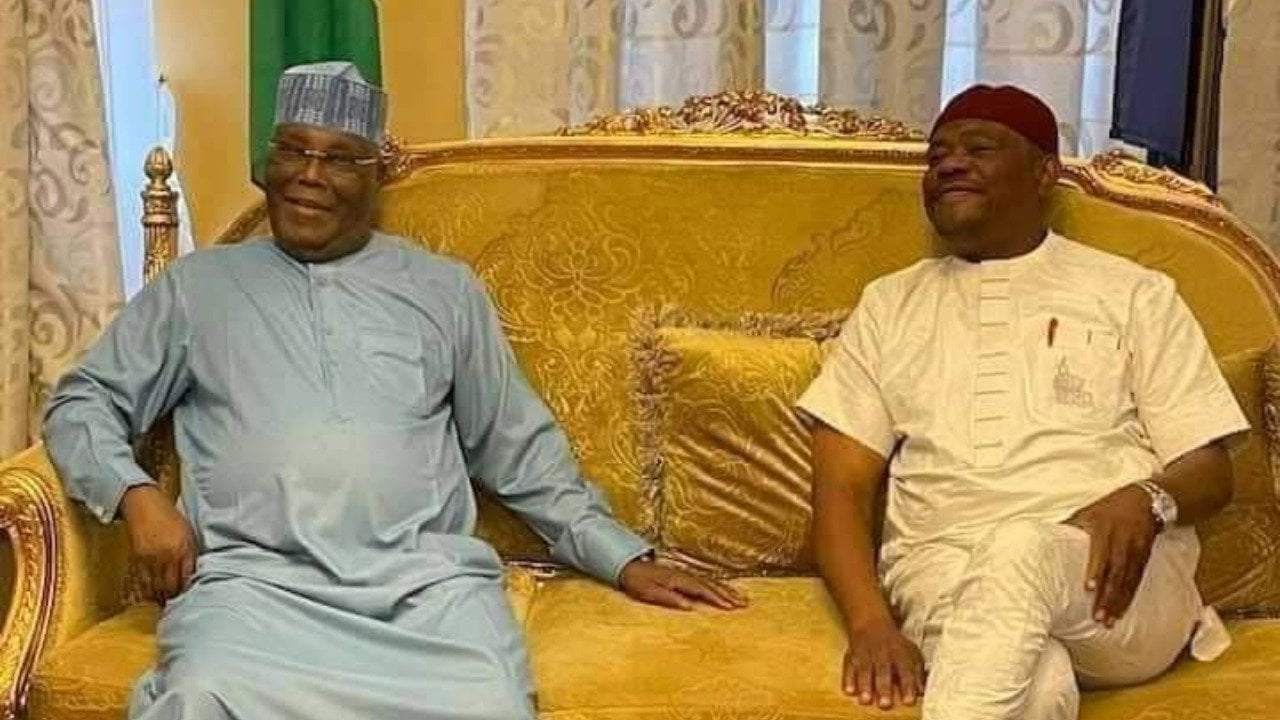  If I were Atiku s son I d ask why he keeps jumping between parties Wike 