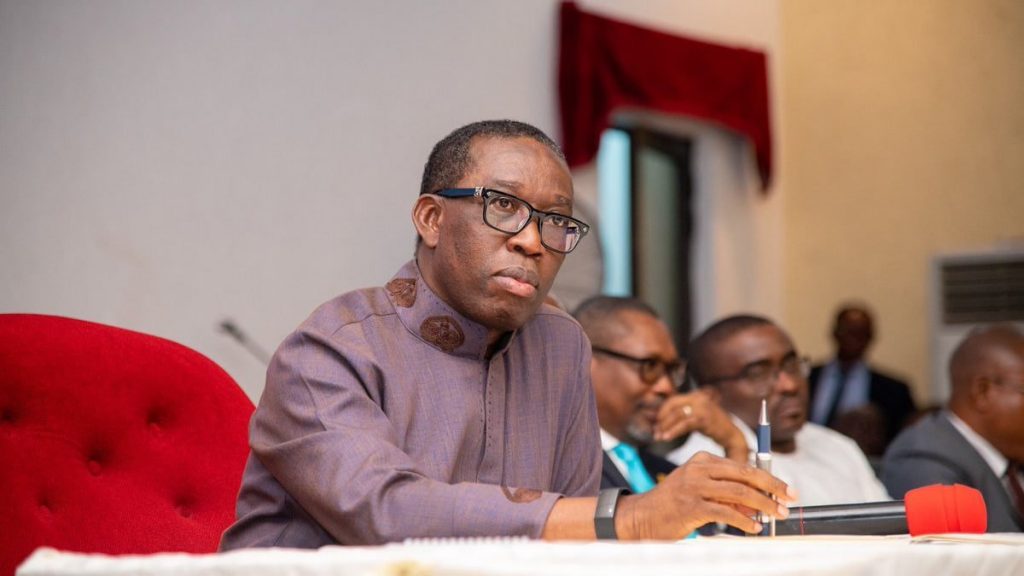 Okowa fires back at Saraki says he has no right to speak about his defection Okowa fires back at Saraki says he has no right to speak about his defection