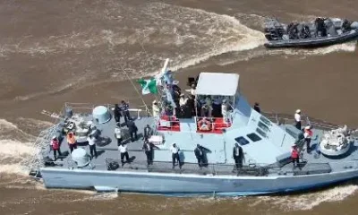  Navy rescues 8 police officers after speedboat accident in Bayelsa 