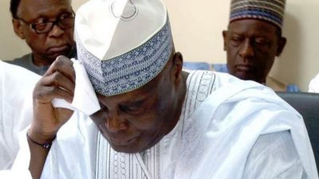 Controversy as Gov Fintiri strips Atiku of Waziri Adamawa title Controversy as Gov Fintiri strips Atiku of Waziri Adamawa title