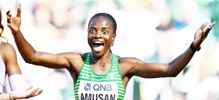  Tobi Amusan sets new record at Rabat Diamond League 