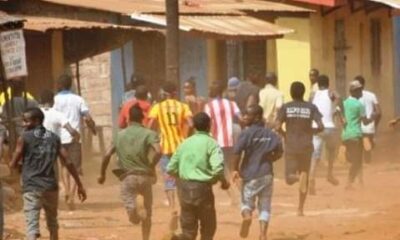  Pandemonium in Benue as youths burn LG secretariat traditional ruler s palace 