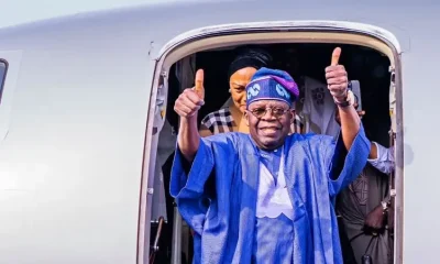  President Tinubu returns to Abuja after Energy Summit in Tanzania 