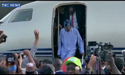  President Tinubu returns to Abuja after Arab Islamic summit in Riyadh 