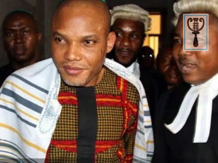 Nnamdi Kanu petitions NJC over alleged bias by Justice Nyako Nnamdi Kanu petitions NJC over alleged bias by Justice Nyako