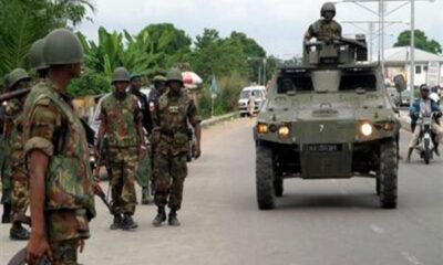  Soldiers repel attack by gunmen on police checkpoints in Abia 