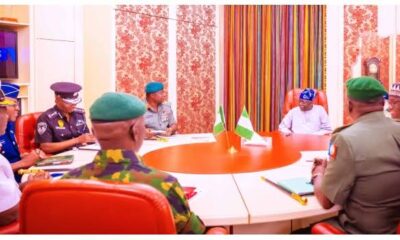  What Tinubu discussed with NSA security chiefs in Aso Villa 