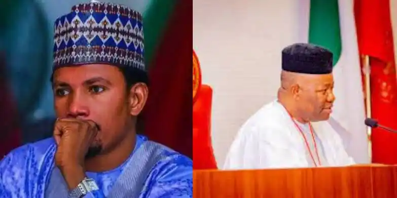 Abbo accuses Akpabio of running senate like 8216 personal empire 8217 Abbo accuses Akpabio of running senate like personal empire