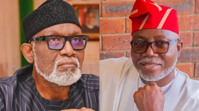 Naming uncompleted project after my father is hypocritical 8211 Akeredolu 8217 s son Naming uncompleted project after my father is hypocritical Akeredolu s son