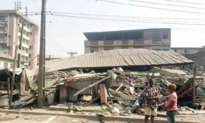  3 storey building collapses in Rivers 