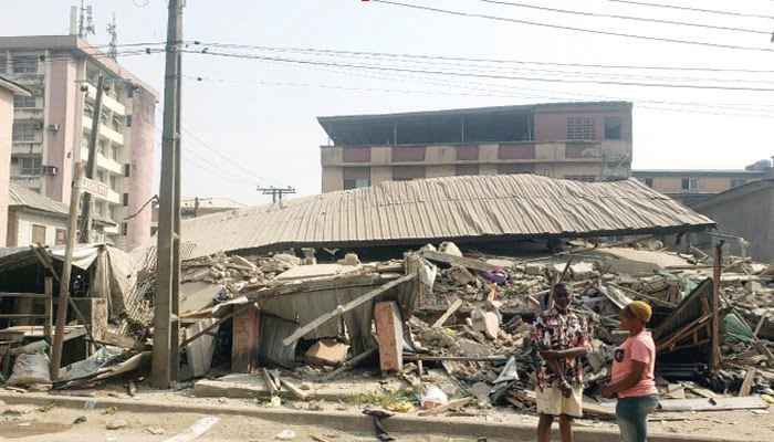 3 storey building collapses in Rivers 3 storey building collapses in Rivers