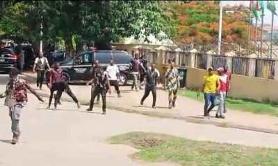  Edo Political thugs allegedly prevent PDP officials from inspecting BVAS machine at INEC office 
