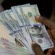  Naira weakens by 0 34 against dollar at official market 