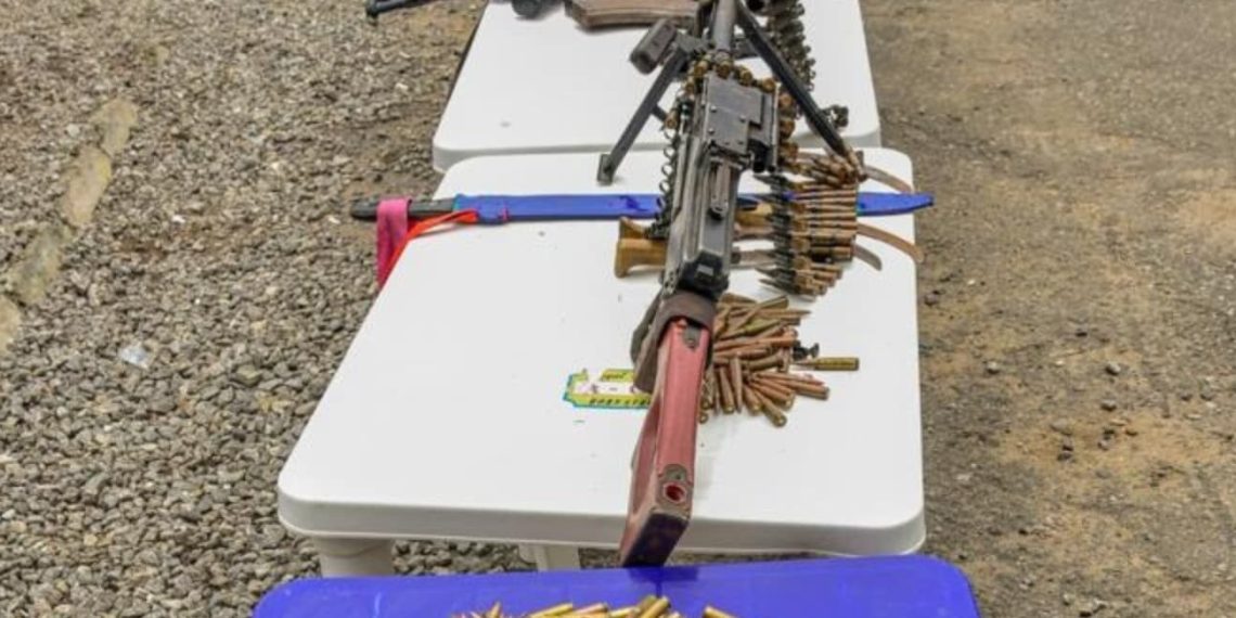 Security operatives neutralise suspected armed robber recover arms Security operatives neutralise suspected armed robber recover arms
