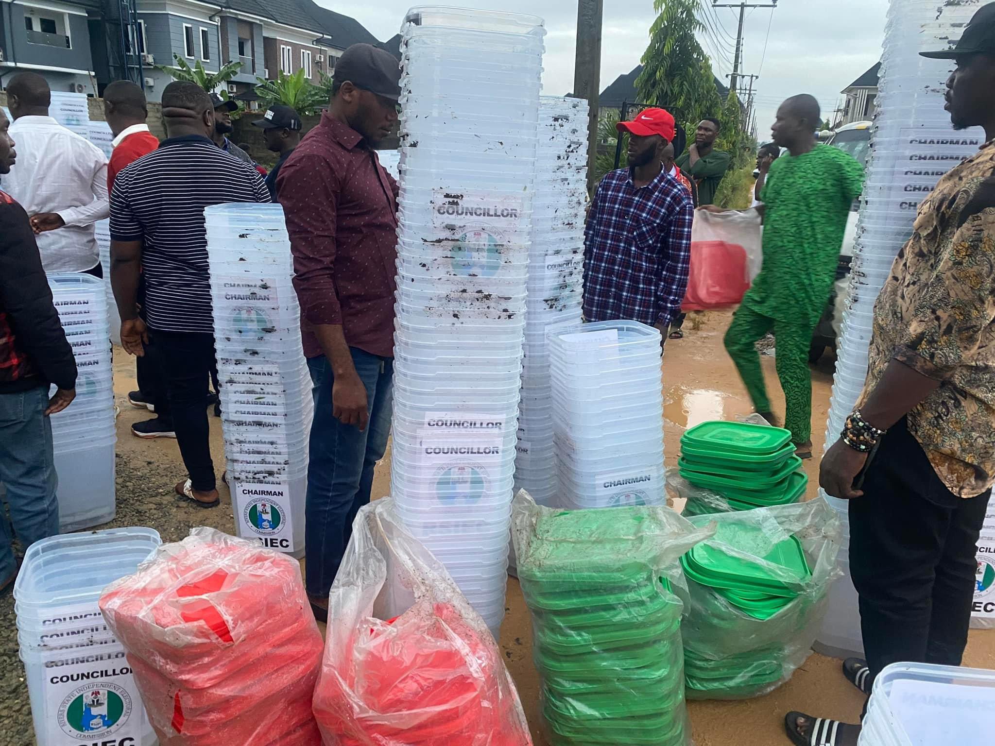 Fubara Wike in total showdown as Rivers holds LG elections Fubara Wike in total showdown as Rivers holds LG elections
