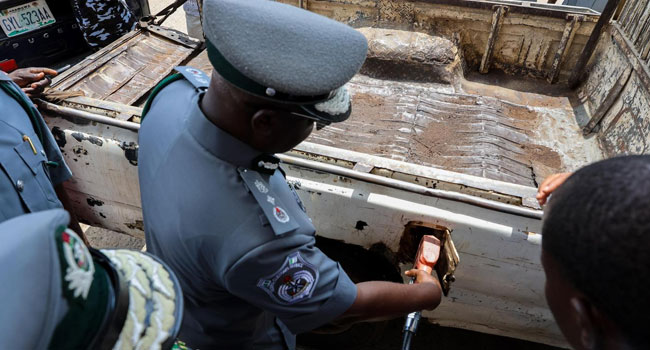 Customs sells seized fuel at N630 per litre Customs sells seized fuel at N630 per litre