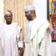  Atiku reunites with Obasanjo at charity event 
