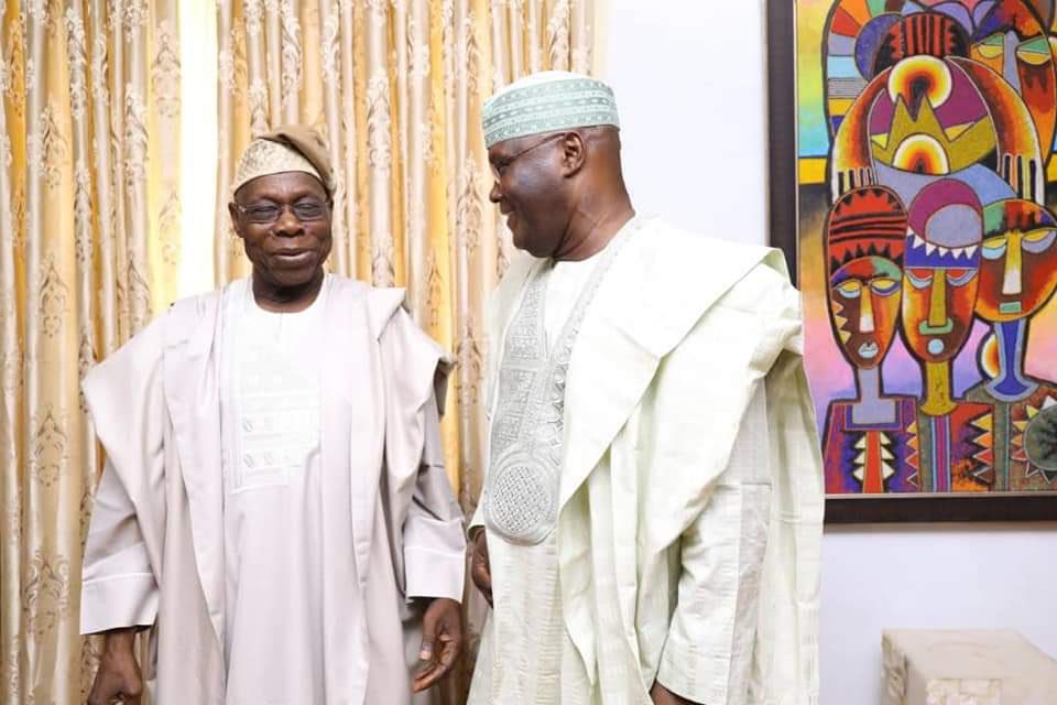 Atiku reunites with Obasanjo at charity event Atiku reunites with Obasanjo at charity event