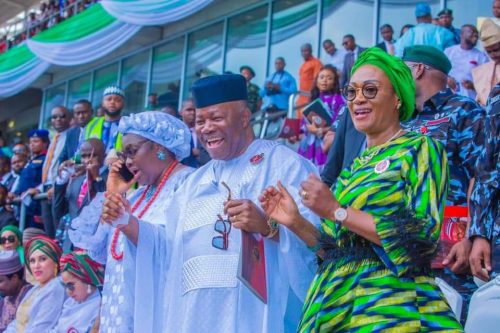 Tinubu Remi and Akpabio mocking Nigerians hardship By Farooq Kperogi Tinubu Remi and Akpabio mocking Nigerians hardship By Farooq Kperogi