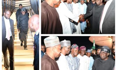  BREAKING Tinubu returns to Abuja 