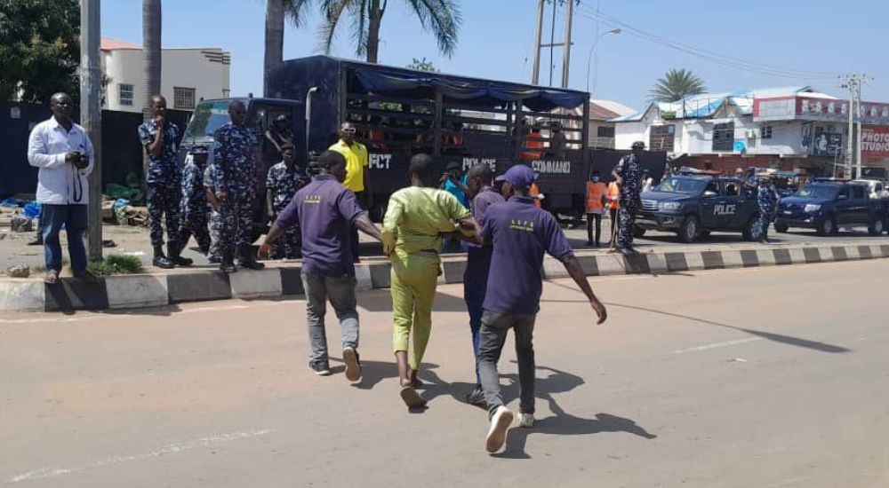 Wike 8217 s FCTA arrests 34 beggars scavengers in Abuja Wike s FCTA arrests 34 beggars scavengers in Abuja