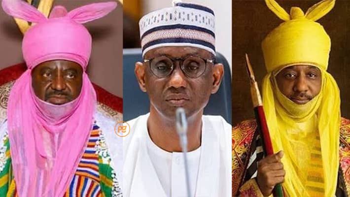 Ribadu sparks reactions after addressing Bayero as Emir of Kano at Abuja event Ribadu sparks reactions after addressing Bayero as Emir of Kano at Abuja event