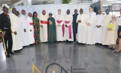  CBCN Papal Knights welcome new Apostolic Nuncio in grand style 
