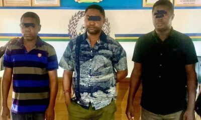  3 dismissed police officers remanded in prison 
