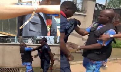 Tension as policemen allegedly beat detain NSCDC officer in Osun 