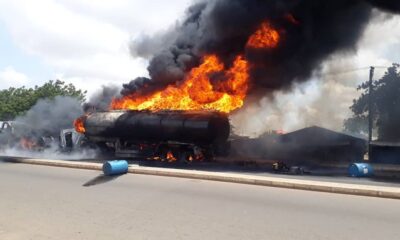  JUST IN Again fuel tanker bursts into flames in Jigawa 