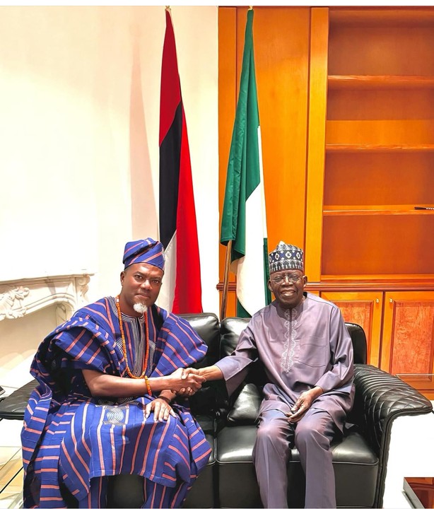 Reno Omokri visits president Tinubu in Aso Villa Reno Omokri visits president Tinubu in Aso Villa