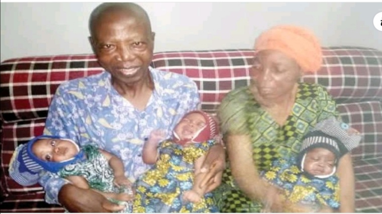 Ex teacher whose wife gave birth to triplets 24yrs after marriage expresses fear Ex teacher whose wife gave birth to triplets 24yrs after marriage expresses fear