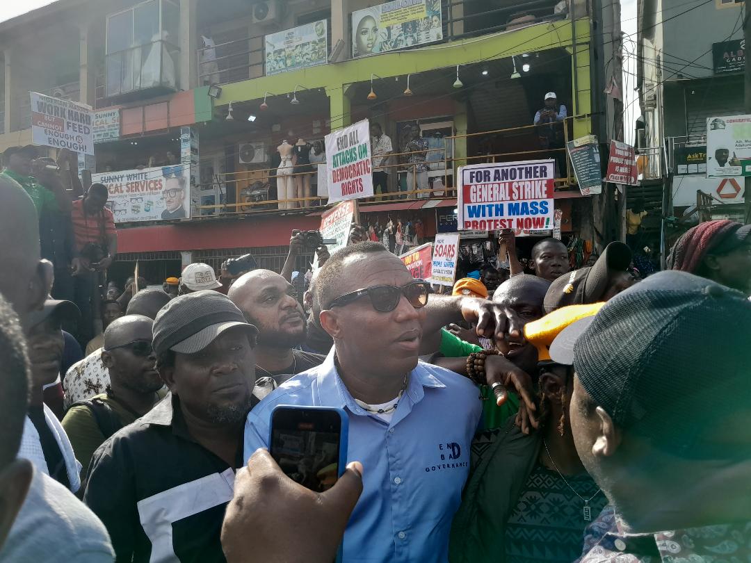 FearlessInOctober Sowore leads Lagos protest calls for Nnamdi Kanu 8217 s release others FearlessInOctober Sowore leads Lagos protest calls for Nnamdi Kanu s release others