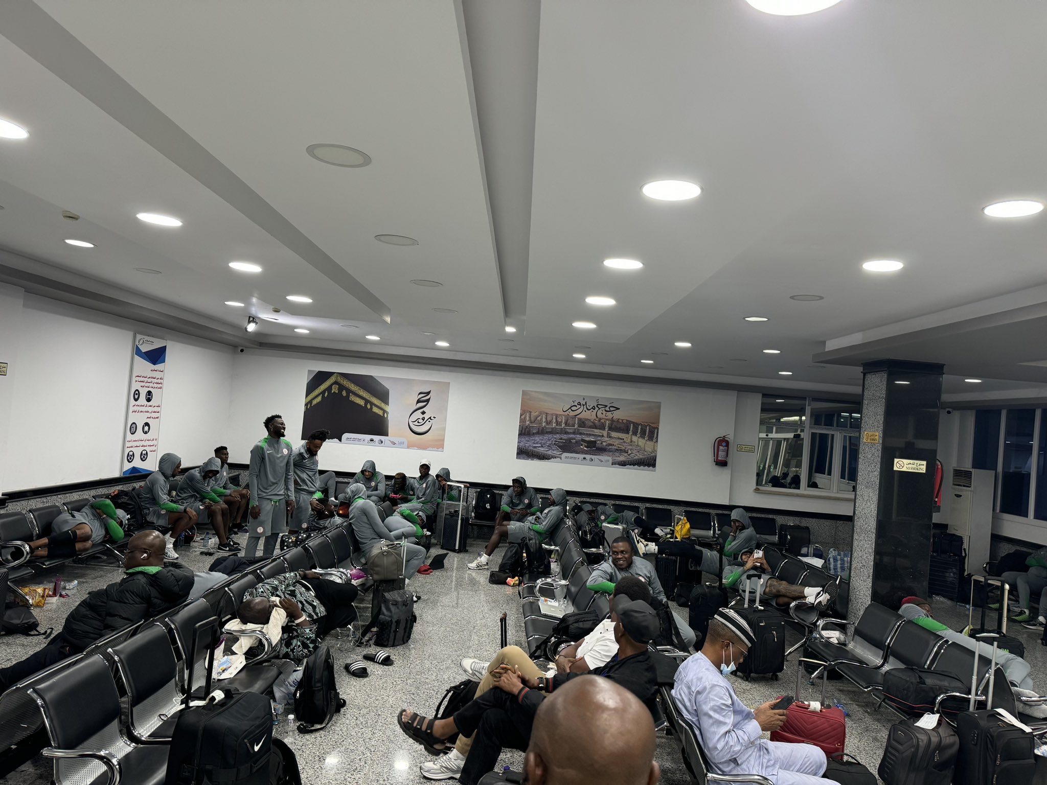 BREAKING Super Eagles set to depart Libya after 14 hour delay at airport BREAKING Super Eagles set to depart Libya after 14 hour delay at airport