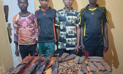  Police burst kidnappers hideout in Abuja arrest 4 suspects 