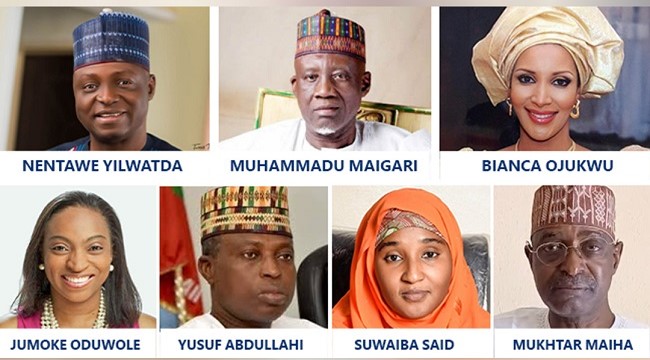 See profiles of Bianca Ojukwu Jumoke Oduwole 5 other ministerial nominees FULL LIST See profiles of Bianca Ojukwu Jumoke Oduwole 5 other ministerial nominees FULL LIST