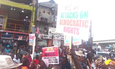  Protesters storm Lagos streets for FearlessInOctober despite security warnings 