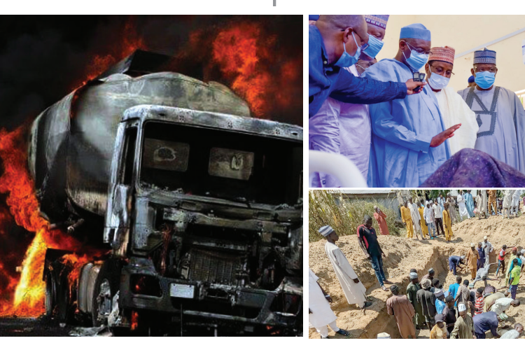 Jigawa tanker explosion Over 100 victims buried Jigawa tanker explosion Over 100 victims buried