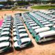  Wike presents new vehicles to youths in Abuja 