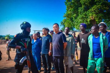  BREAKING Police arrest over 100 Chinese Malaysian citizens others in Abuja 
