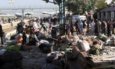  Dozens killed in deadly train station bomb blast 