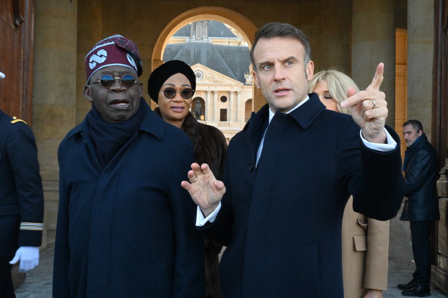Macron hails Tinubu for driving Nigeria 8217 s development with Lagos model Macron hails Tinubu for driving Nigeria s development with Lagos model