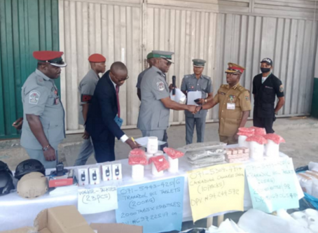 Customs intercepts contraband worth N3 32b at Lagos airport Customs intercepts contraband worth N3 32b at Lagos airport