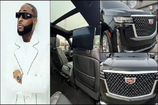 Davido receives luxury Escalade 600 as birthday gift Davido receives luxury Escalade 600 as birthday gift